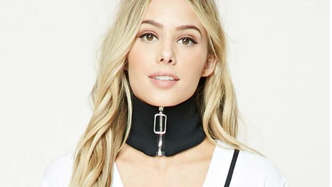 Choker sweater forever on sale 21