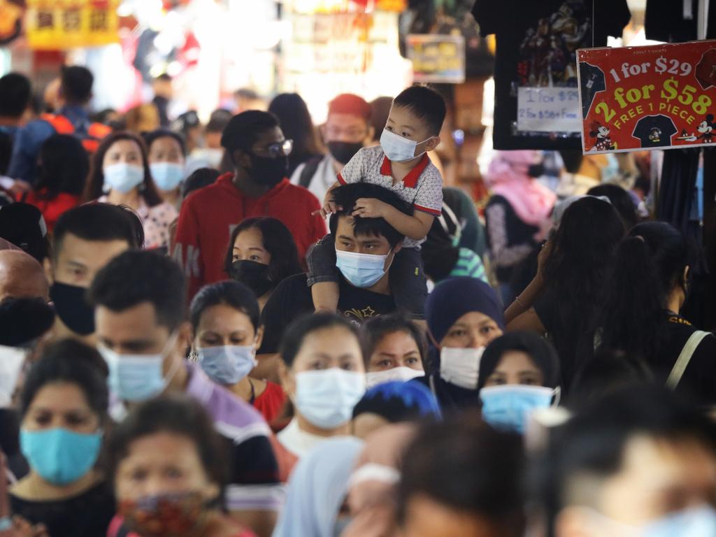 Singapore has been one of the greatest Covid success stories during the pandemic. Picture: Suhaimi Abdullah/Getty Images.