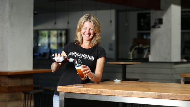 Burleigh Brewing boss Peta Fielding. Pic by Luke Marsden.