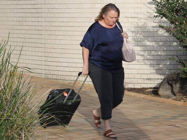 Heather Maree Grace, 49, outside Tweed Heads Local Court on Wednesday. Picture: Luke Mortimer