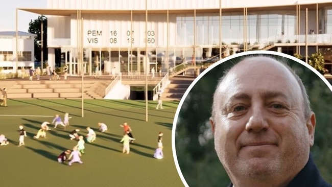 An elite eastern suburbs private school will receive a massive upgrade with a multistorey building overlooking its oval.