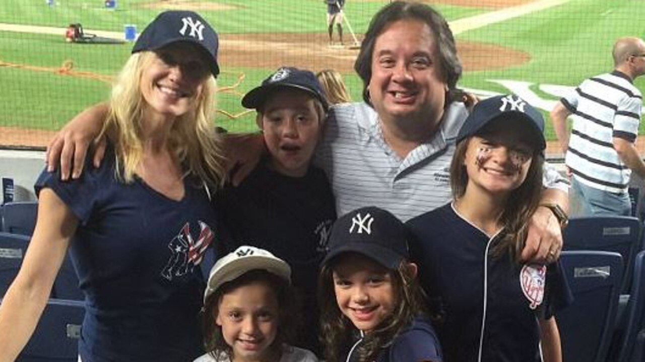 Kellyanne and George Conway with their four children. Picture: Twitter