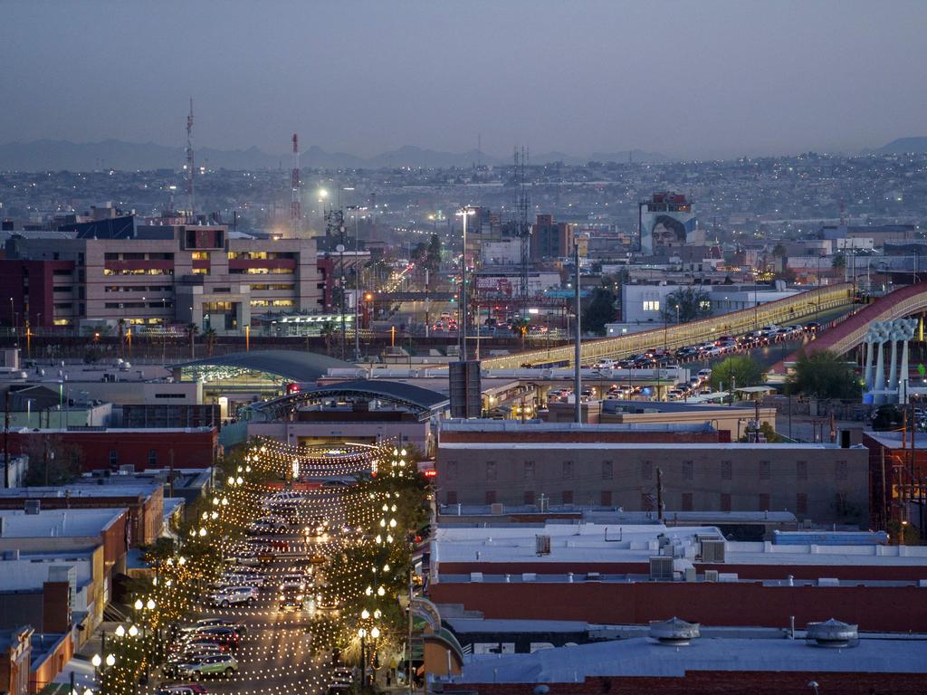 The US-Mexico border has been reopened to non-essential traffic after closure due to the coronavirus pandemic. Picture: AFP