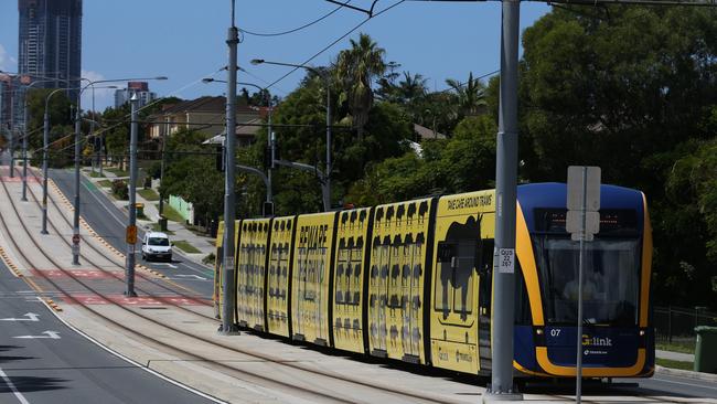 The tram in Southport. Photo: Regi Varghese