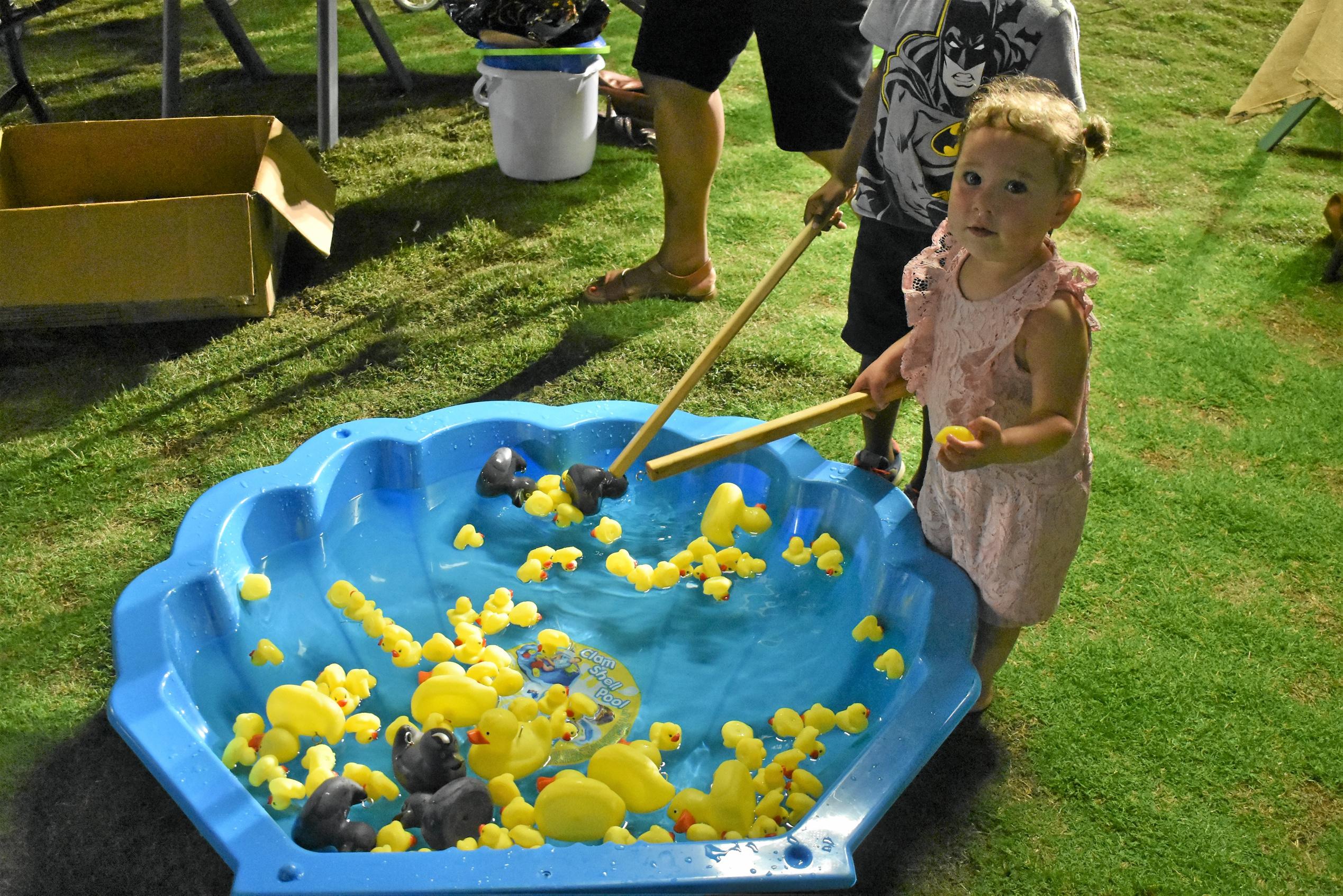 Fun times at the St John's Moonlight Fair on Friday night. Picture: Jorja McDonnell