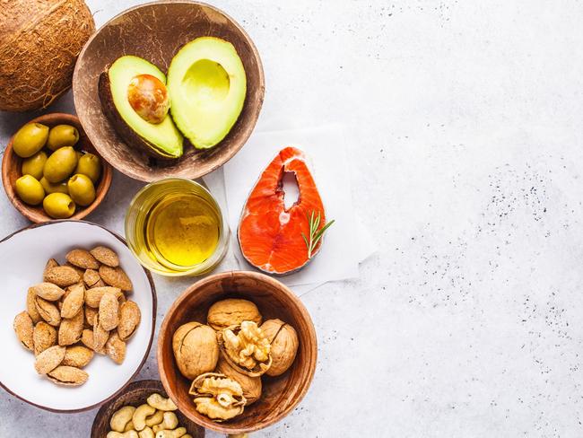 Eating healthy fats like avocado, olive oil and nuts, along with oily fish will support your body.