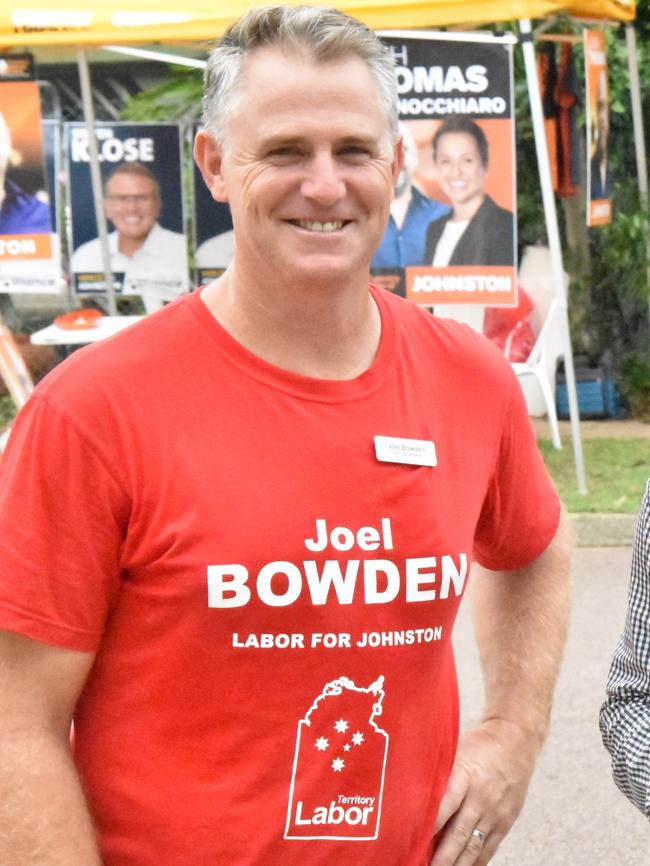 Johnston MLA Joel Bowden.Picture: Jason Walls