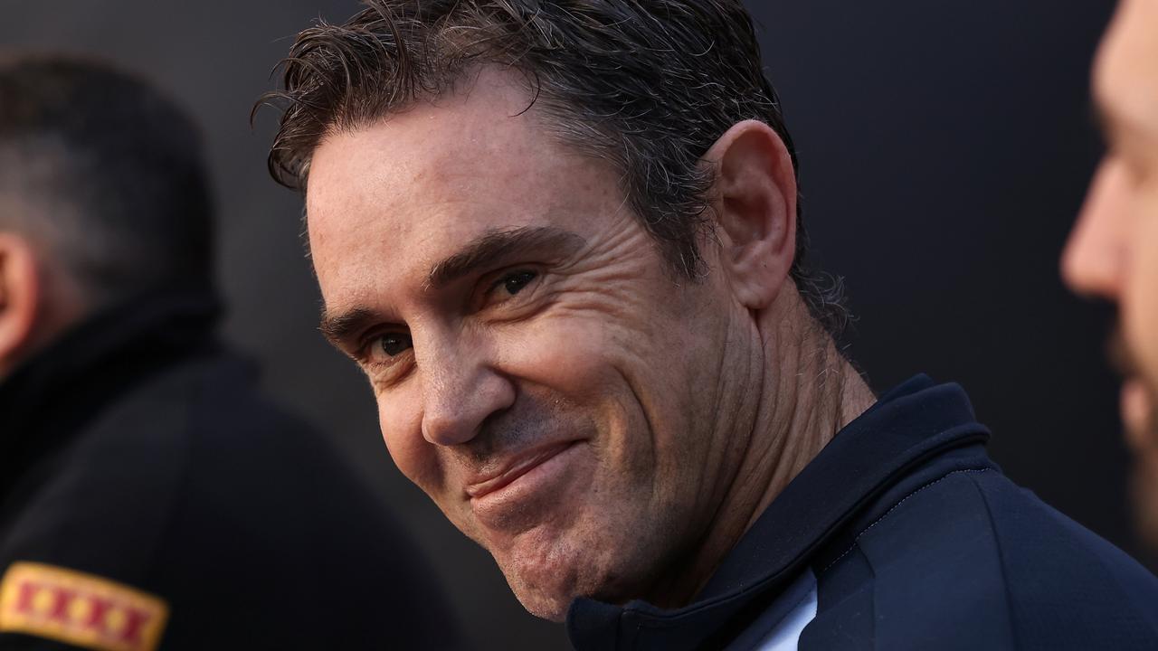 PERTH, AUSTRALIA - JUNE 25: Brad Fittler, coach of the Blues looks on during a State of Origin media opportunity at Forrest Place on June 25, 2022 in Perth, Australia. (Photo by Paul Kane/Getty Images)