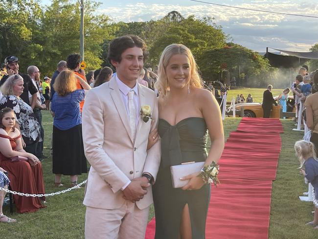 Aldridge State High School students celebrate their formal.