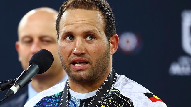 Roberts got off to a good start with the Indigenous All Stars. (Kelly Defina/Getty Images)