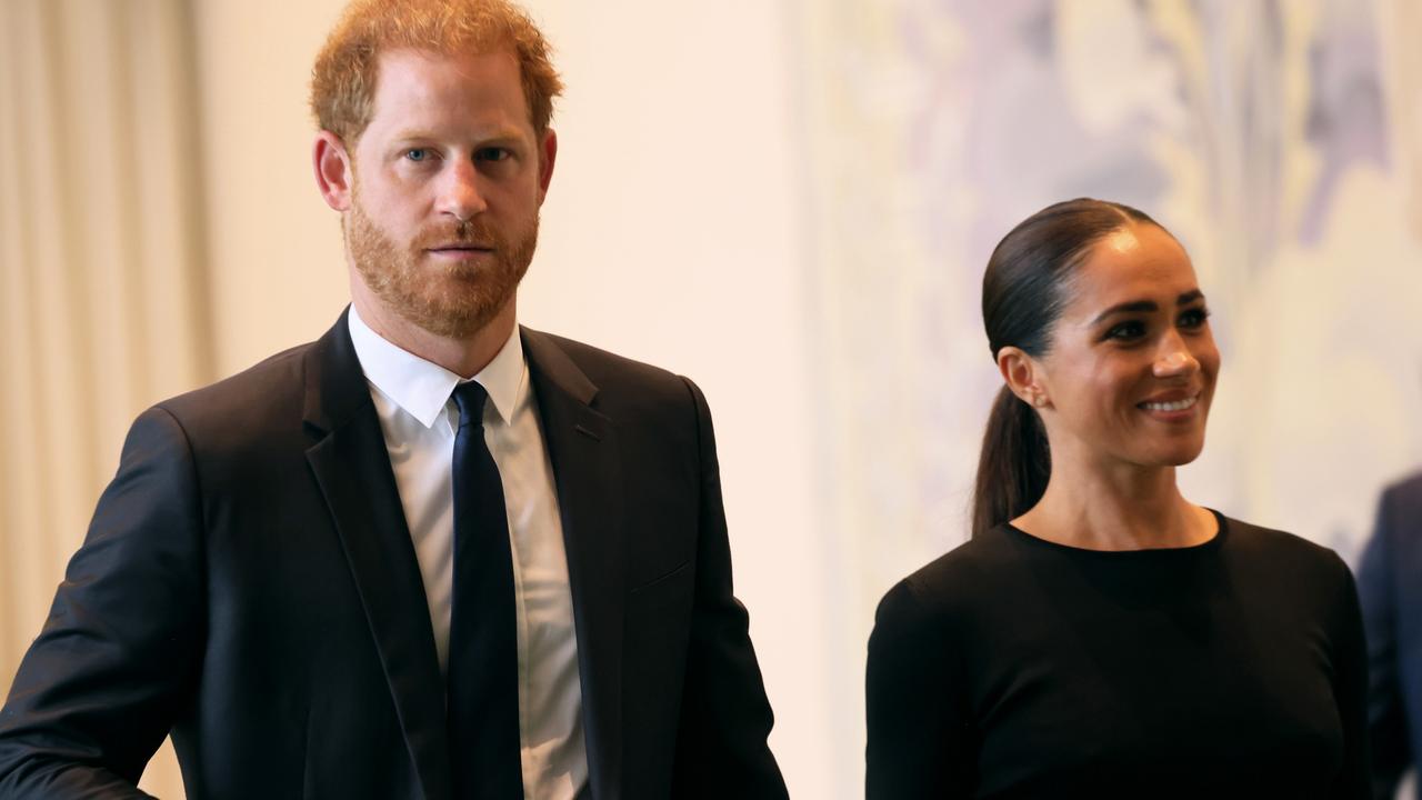 Prince Harry and Meghan stepped away from the royal family in 2020 to pursue other opportunities in the US. Picture: Michael M. Santiago/Getty Images