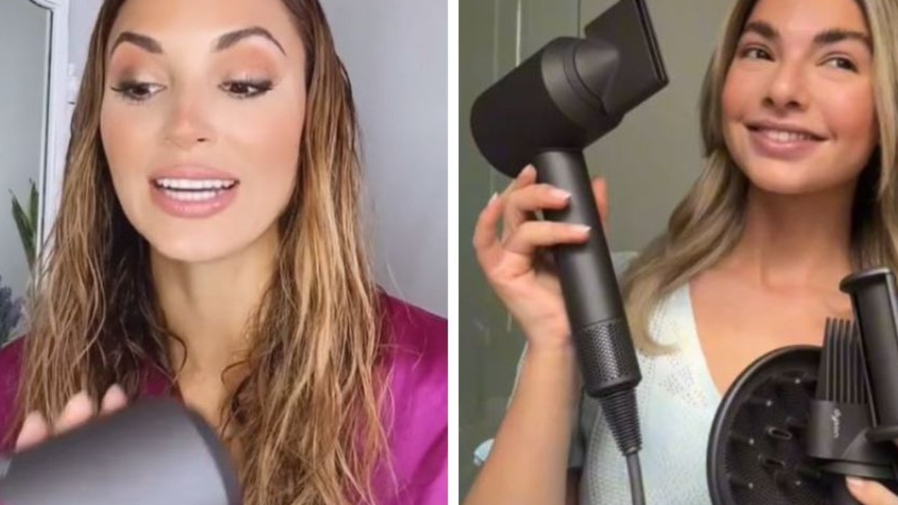 Dyson's Supersonic hair dryer is on sale for a limited time. Image: TikTok