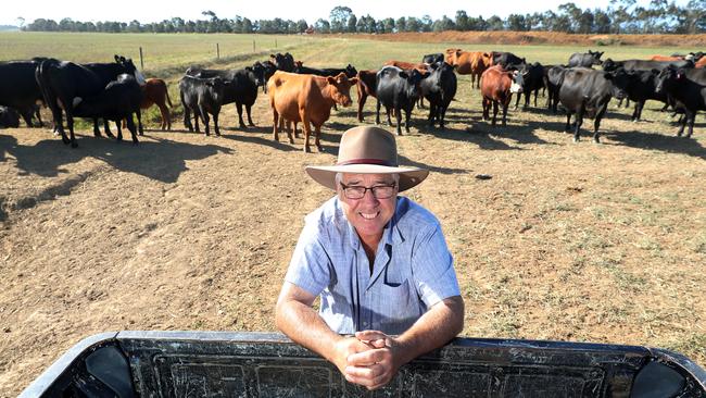 Farmer of the Year winner for beef Trevor Caithness said it’s been a tough year for producers who have not been rewarded for what they do. Picture Yuri Kouzmin