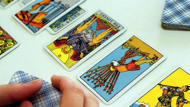 Tarot cards file image.