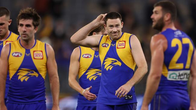 West Coast has become the competition’s easy-beat club. Picture: Getty Images