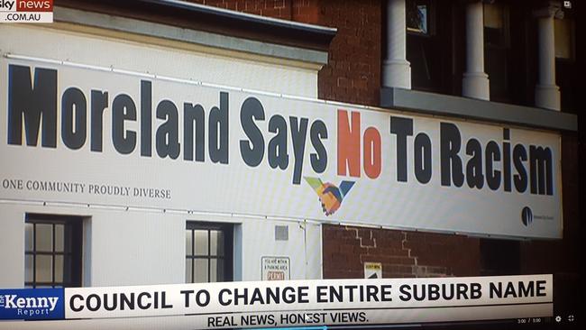 Moreland Council is changing its name because of its links to slavery. Picture: Supplied.