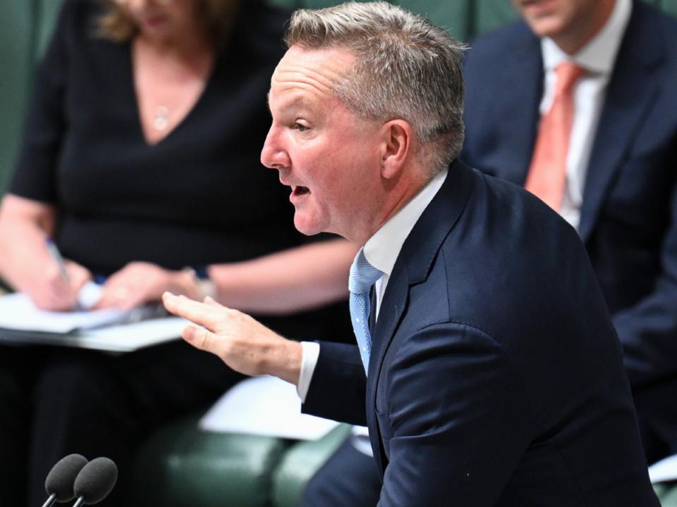 ‘All announcement, no delivery’: Chris Bowen slams previous Coalition govt
