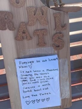 Khai's Seaford Beach memorial