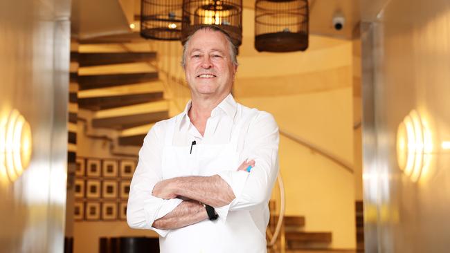 Pictured is Neil Perry at his Restaurant Song Bird in Double Bay. Picture: Tim Hunter.