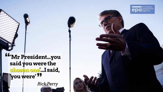 Trump was sent by God: Rick Perry