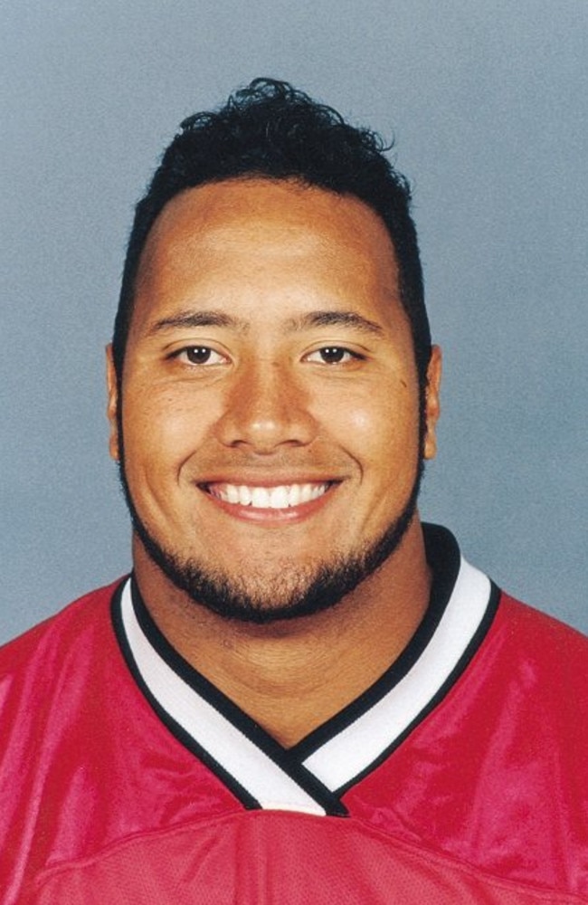 Johnson playing for the Calgary Stampeders. Picture: Supplied