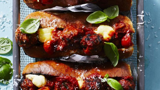 Alice Zaslavsky’s Meatball Subs. Picture: Guy Bailey