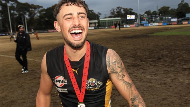 EFNL 2025: Jake Sticca won a premiership with Balwyn last year. Picture: Davis Harrigan