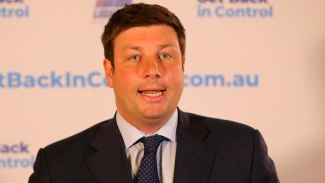 Victorian Liberal MP Tim Smith. Picture: Stuart McEvoy