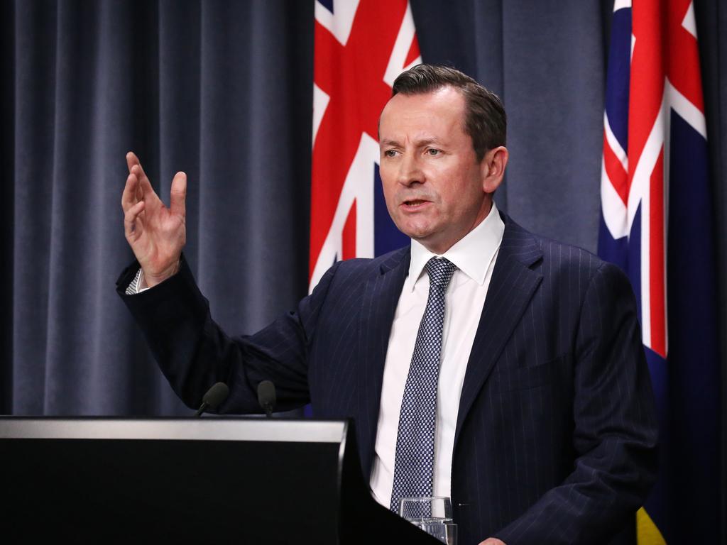 Premier Mark McGowan. Picture: Jackson Flindell/ The West Australian