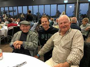 QT rugby league columnist Michael Nunn was delighted to catch up with two Ipswich-bred greats Gary Parcell and Noel Kelly at the latest Jets Old Boys function. Parcell and Kelly were two-thirds of the Australian team's front row in 1960.