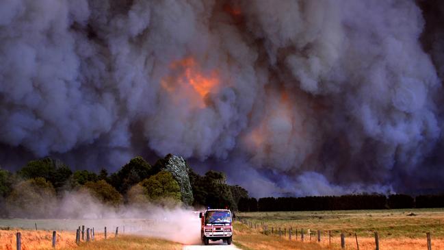 The Black Saturday bushfires claimed 173 lives. Picture: Alex Coppel