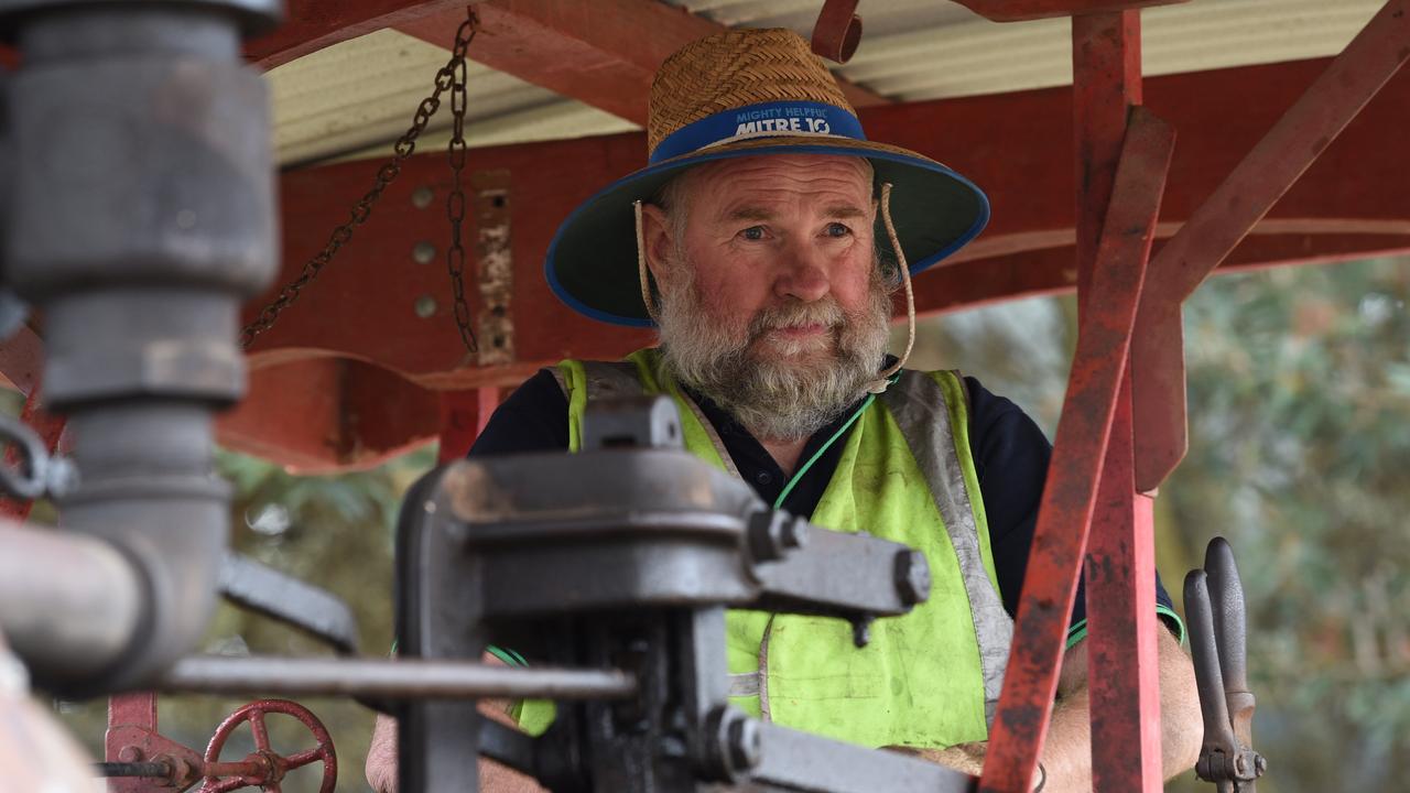 Farm machinery was on display at the Bellarine Agriculture Show on Sunday. Picture: David Smith