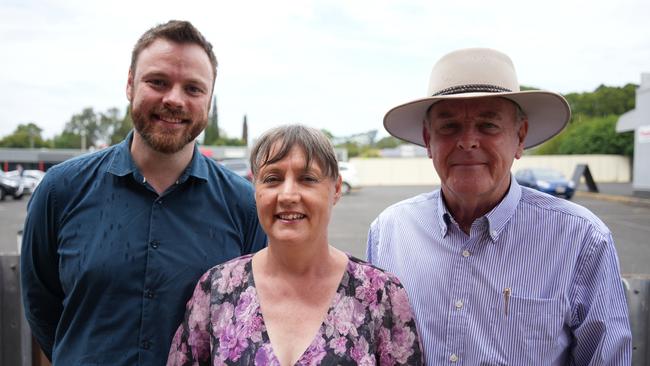 Toowoomba Regional Council candidates (from left) Angus, Leeanne and George Westgarth.