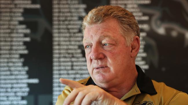 Phil ‘Gus’ Gould’s reign at the Penrith Panthers is over. Picture: Brett Costello