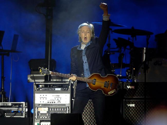 There is a reason for Paul McCartney’s enduring appeal in a ruthless industry. Picture: AFP