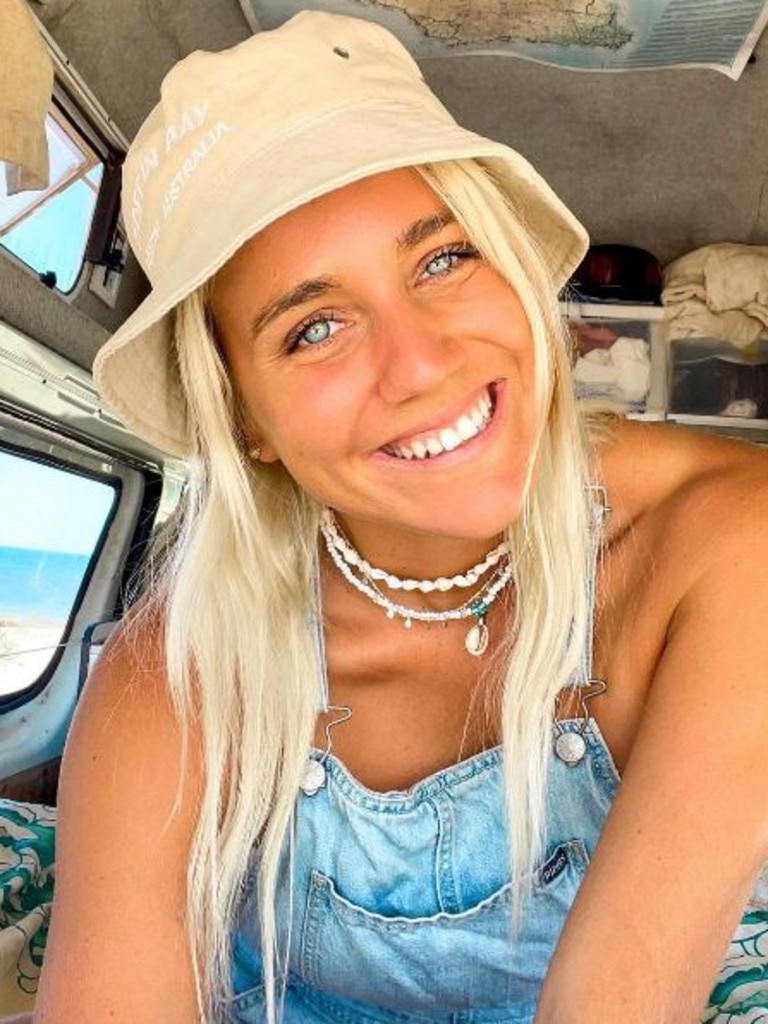 Blaze Lopes, 24, has been touring Australia since 2021. Picture: hurleyandagirly/Instagram