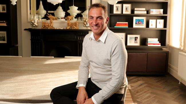 Antony Catalano at his St Kilda home. Picture: Stuart McEvoy