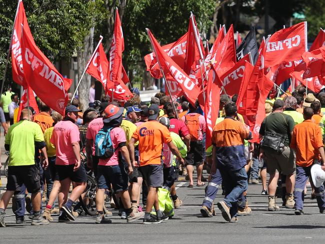 The CFMEU operates by threats and coercion, and the media seems too timid to take it on.