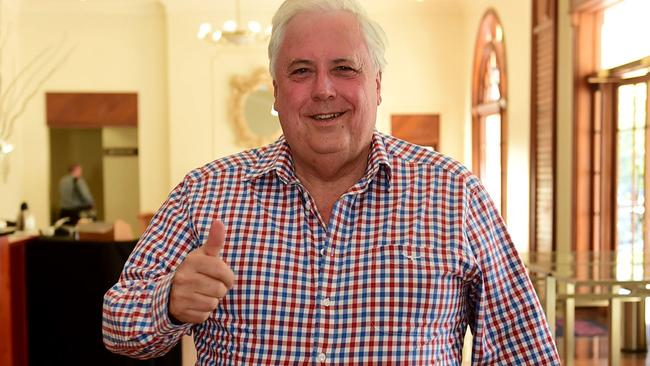 Clive Palmer owns a large tract of Merrimac land. Picture: Evan Morgan