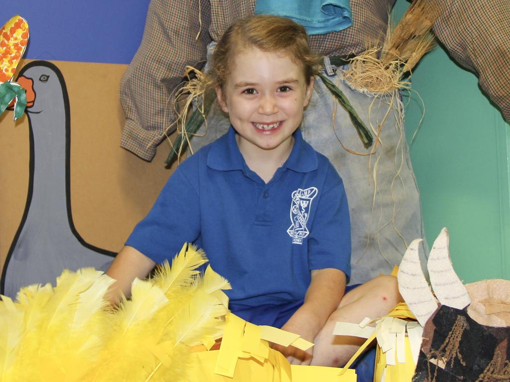 MY FIRST YEAR 2022: Wellcamp State School Prep student Chloe Cuddihy.