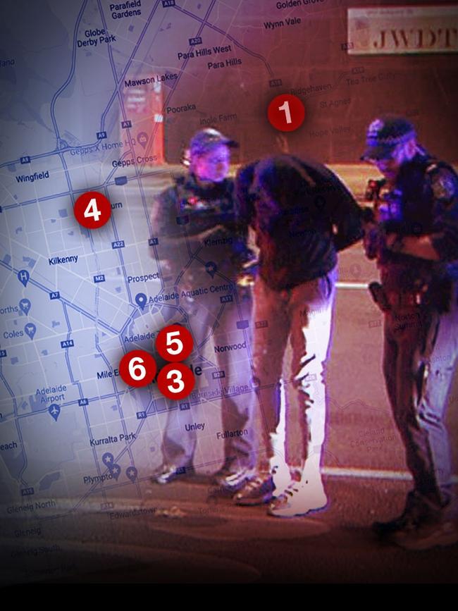 Operation Meld detectives have been investigating incidents across Adelaide. Artwork: Steve Grice