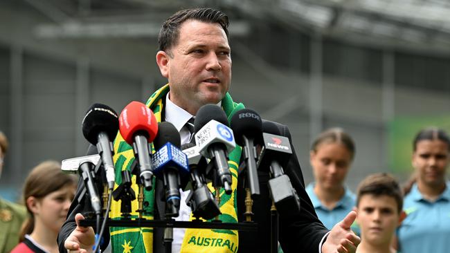 Football Australia chief James Johnson.