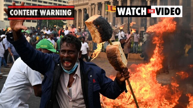 Sri Lanka: Violent protests explode in chaos as nation is brink of collapse