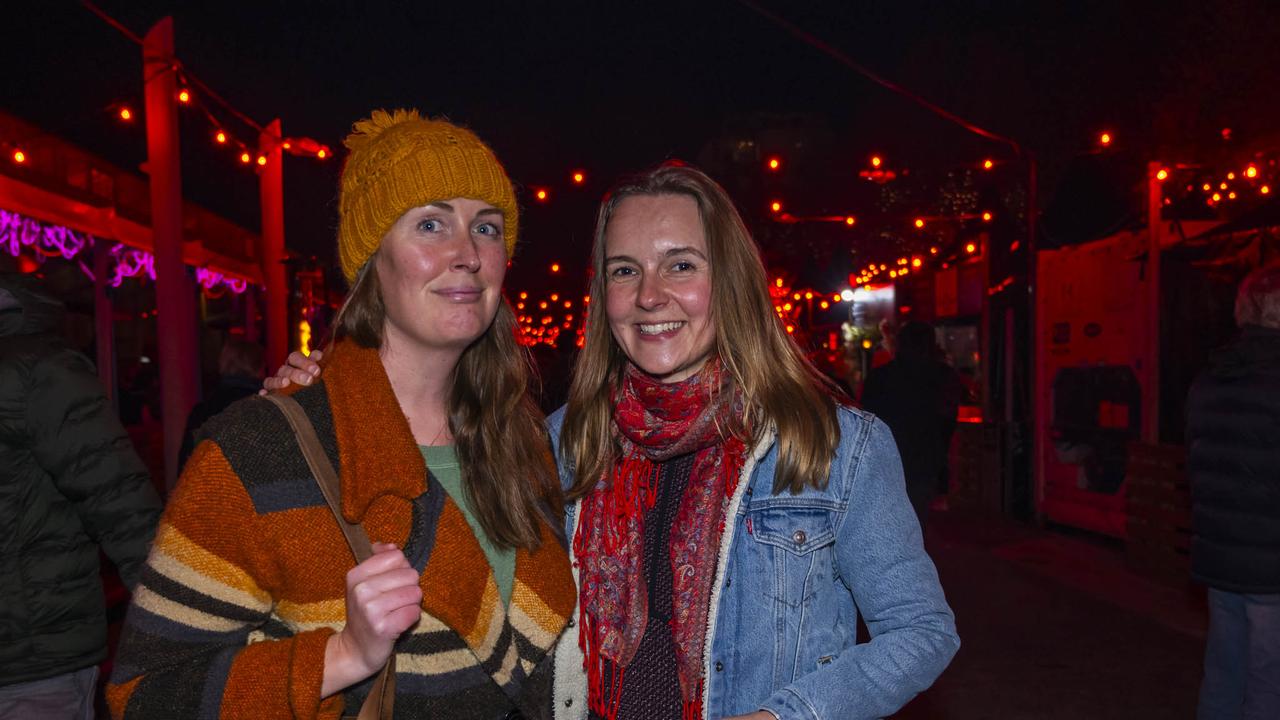 Holly Evans and Yvonne S. Dark Mofo Winter Feast 2024. Picture: Caroline Tan