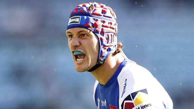 Newcastle's Kalyn Ponga during the NRL Elimination Final match between the South Sydney Rabbitohs and Newcastle Knights at ANZ Stadium. Picture. Phil Hillyard