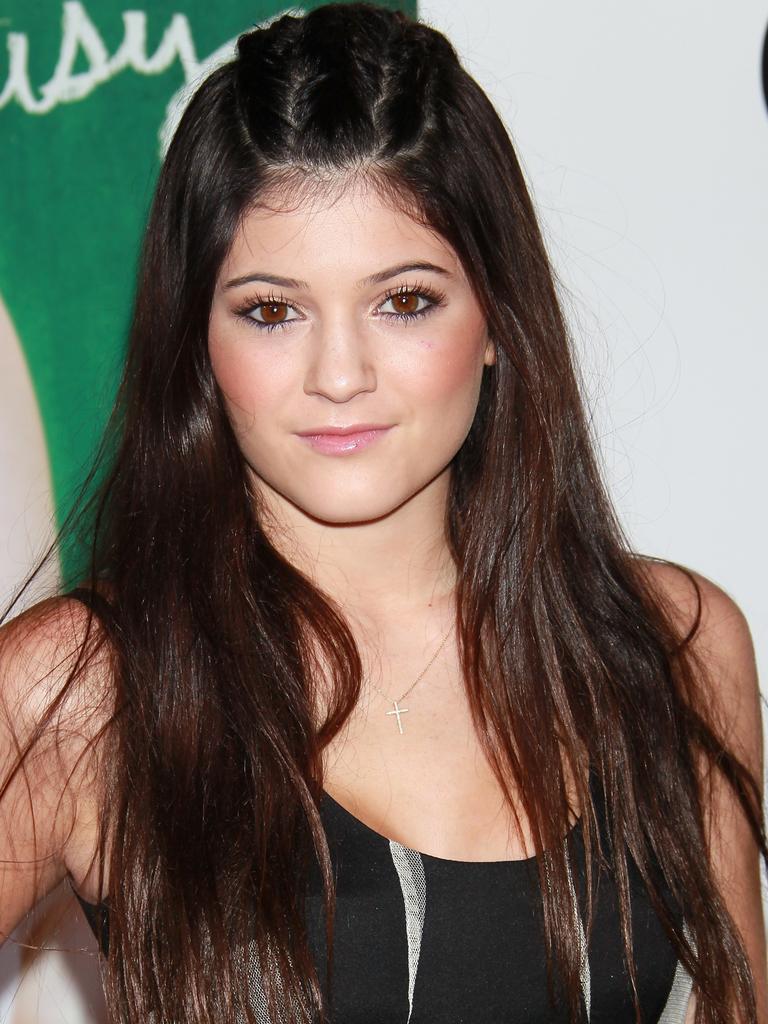 Kylie Jenner, pictured in 2010, was just 10 years old when she was thrust into the world of reality TV. Picture: Getty Images