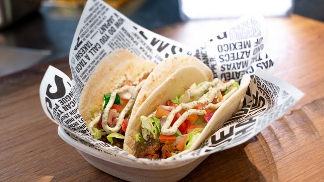 Mexican fast food chain Guzman y Gomez has seen its shares surge more than 30 per cent since listing. Picture: NCA NewsWire