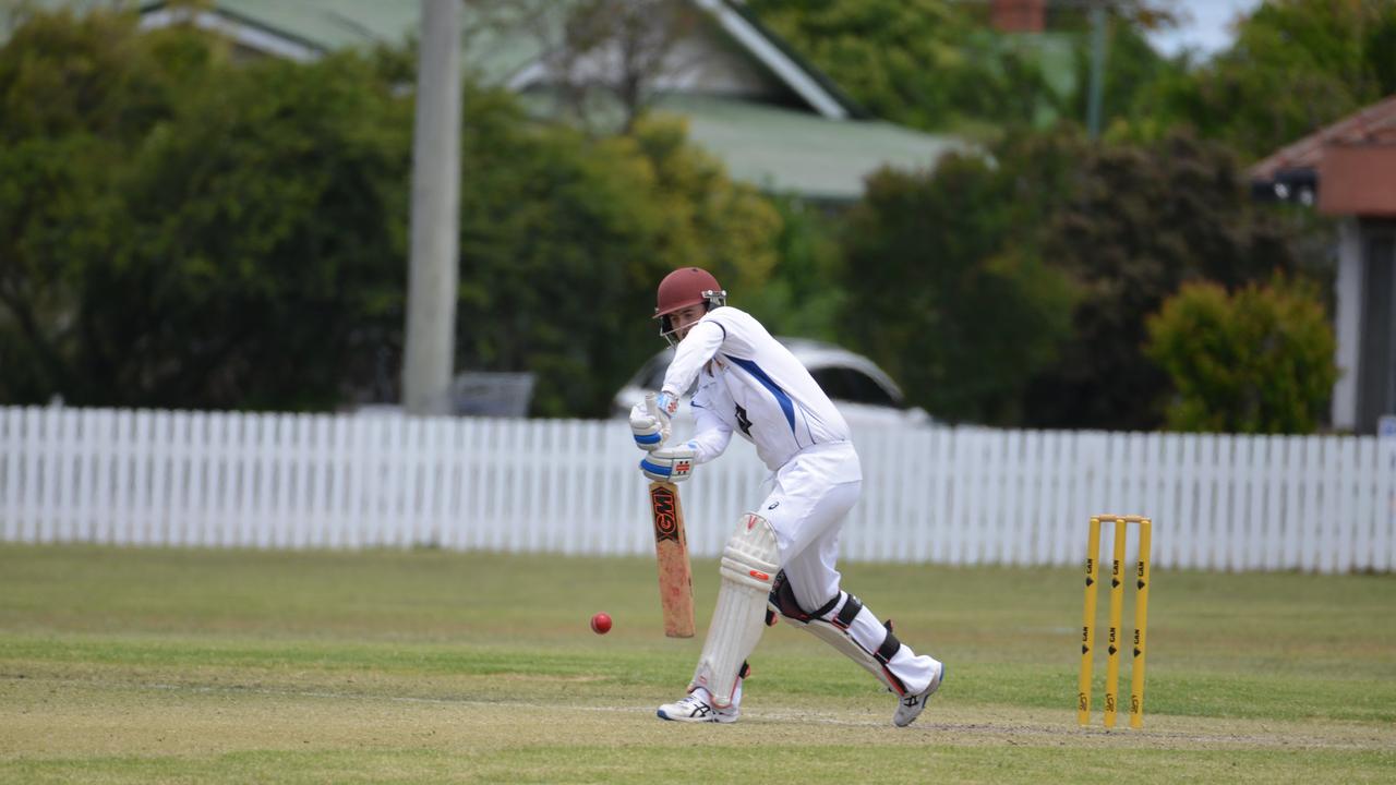 Pat Bourke bats for Maryvale. Photo: Gerard Walsh