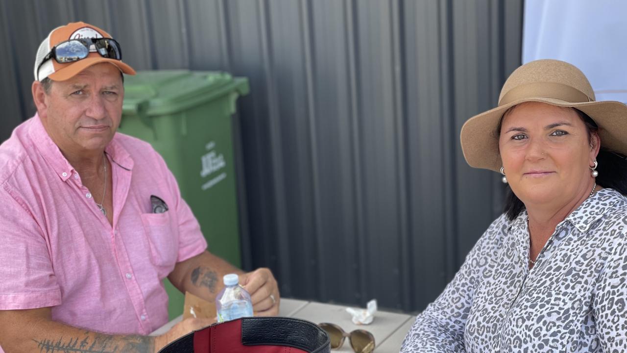 Frank and Nicki Anderson from Marian. Mackay Show June 15 2022. Picture: Max O'Driscoll.