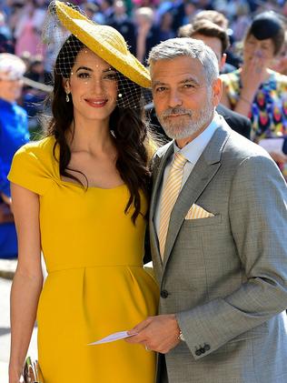 The Clooneys were among the A-list wedding guests. Picture: AFP Photo/Pool/Ian West